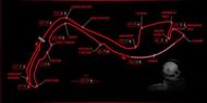 The race with has some of the instantly recognized corners in F1